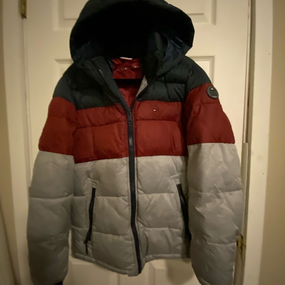 Colorblock Puffer Jacket